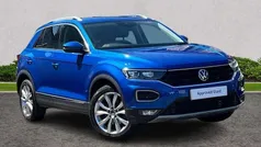 Blue Used 2021 VW T-Roc SEL SUV | £23,495 (Fair price)