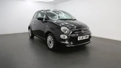 Used Fiat 500 Lounge 69 HP (50 kW) 2017 Black Hatchback