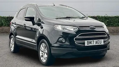 Black Used 2017 Ford Ecosport Zetec SUV | £5,995 (Fair price)