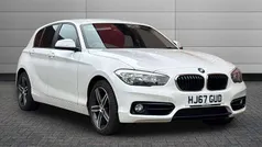 White Used 2017 BMW 118 Sport Line Hatchback | £9,495 (Fair price)