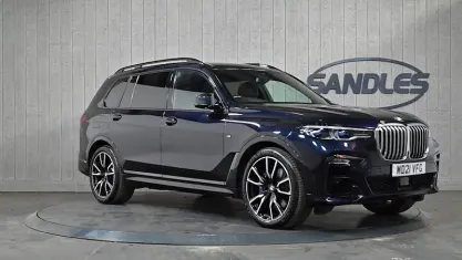 Begagnad BMW X7 M Sport 340 HK (250 kW) 2021 Svart SUV
