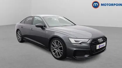 Usado Audi A6 Black Edition 204 HP (150 kW) 2023 Cinzento Sedan