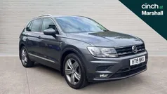 Indium grey metallic Used 2019 VW Tiguan Match SUV | £14,250 (Fair price)