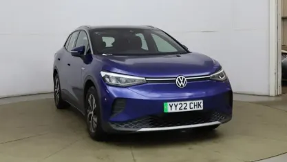Used VW ID.4 Pure 108 kW (148 HP) 2021 Blue SUV