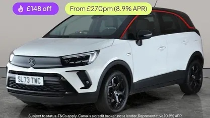 White Used 2023 Vauxhall Crossland S SUV | £14,903 (Fair price)