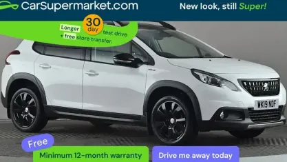 Usado Peugeot 2008 GT-line 131 CV (96 kW) 2019 Blanco SUV