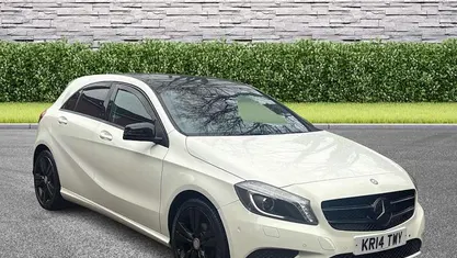 Used Mercedes A180 109 HP (80 kW) 2014 White Hatchback