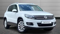 White Used 2015 VW Tiguan Match SUV | £10,150 (Fair price)