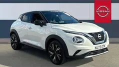 White Used 2022 Nissan Juke Tekna+ SUV | £15,468 (Fair price)