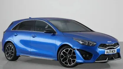 Used Kia Ceed GT-Line 160 HP (117 kW) 2022 Blue Hatchback