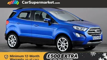 Used 2022 Ford Ecosport Titanium SUV | £11,597 (Fair price)