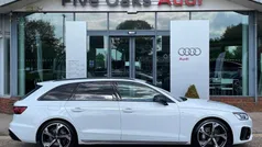 White Used 2023 Audi A4 Black Edition Estate | £29,390 (Fair price)