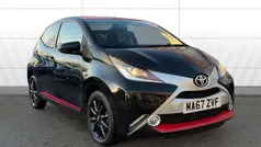 Black Used 2017 Toyota Aygo x-press Hatchback | £7,467 (Fair price)