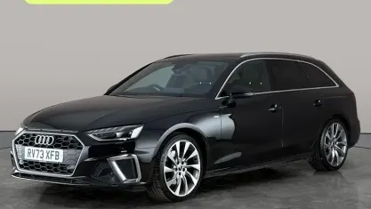 Used Audi A4 S-Line 150 HP (110 kW) 2023 Black Estate