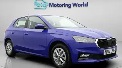Used Skoda Fabia Comfort 110 HP (80 kW) 2023 Blue Hatchback