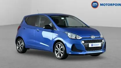 Used Hyundai i10 67 HP (49 kW) 2019 Blue Hatchback