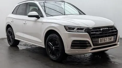 White Used 2018 Audi Q5 S-Line SUV | £17,950 (Good price)