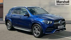 Blue Used 2020 Mercedes GLE450 AMG AMG line SUV | £41,995 (Fair price)