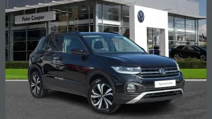 Used VW T-Cross Black Edition 95 HP (69 kW) 2023 Black SUV