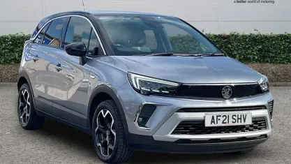 Used Vauxhall Crossland Elite 131 HP (96 kW) 2021 Grey SUV