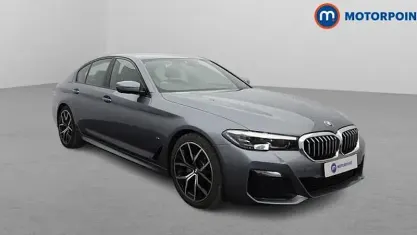 Used BMW 520 M Sport 190 HP (139 kW) 2021 Blue Sedan