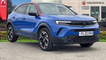Used Vauxhall Mokka SRi 101 HP (74 kW) 2022 Blue SUV