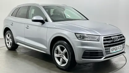 Used Audi Q5 Sport 190 HP (139 kW) 2018 Silver SUV