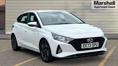 White Used 2023 Hyundai i20 SE Hatchback | £14,786 (Fair price)