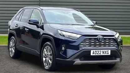 Used Toyota RAV4 Hybrid 218 HP (160 kW) 2022 Blue SUV
