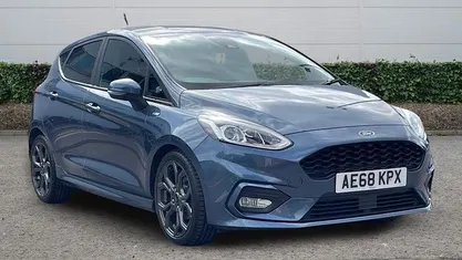 Used Ford Fiesta ST-Line 140 HP (102 kW) 2019 Blue Hatchback