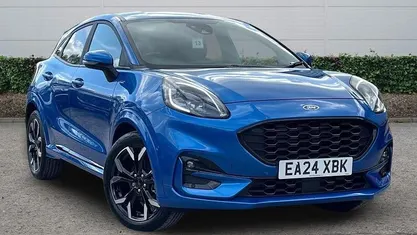 Begagnad Ford Puma ST-Line X 125 HK (91 kW) 2023 Blå SUV