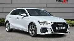 White Used 2020 Audi A3 S-Line Hatchback | £19,450 (Fair price)