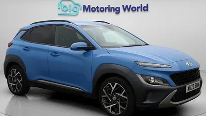 Blue Used 2022 Hyundai Kona Premium SUV | £15,500 (Fair price)