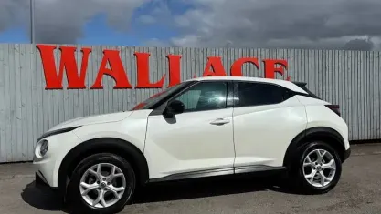 Used Nissan Juke N-Connecta 117 HP (86 kW) 2020 White SUV