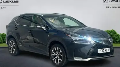 Used Lexus NX300h Sport Line 197 HP (144 kW) 2017 Black SUV