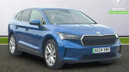 Used Skoda Enyaq iV 210 kW (286 HP) 2024 Blue SUV