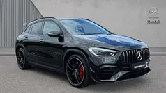 Cosmos black metallic Used 2022 Mercedes GLA45 AMG SUV | £39,990 (Super price)
