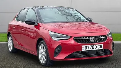 Used Vauxhall Corsa Elite 101 HP (74 kW) 2020 Red Hatchback