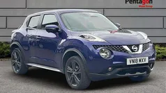 Blue Used 2018 Nissan Juke Tekna SUV | £8,500 (Fair price)