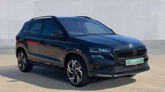 Black magic pearl effect Used 2025 Skoda Karoq SportLine SUV | £29,490 (Fair price)
