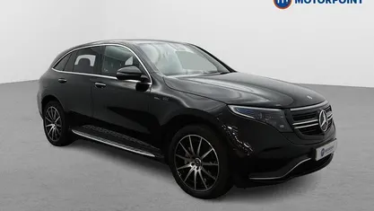 Used Mercedes EQC400 AMG line 300 kW (408 HP) 2022 Black SUV