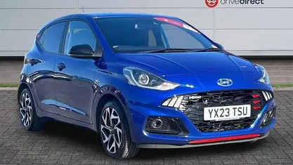 Used Hyundai i10 N Line 101 HP (74 kW) 2023 Blue Hatchback