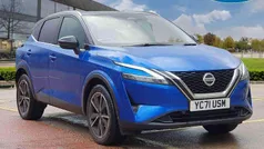 Blue Used 2021 Nissan Qashqai Tekna SUV | £21,490 (Fair price)