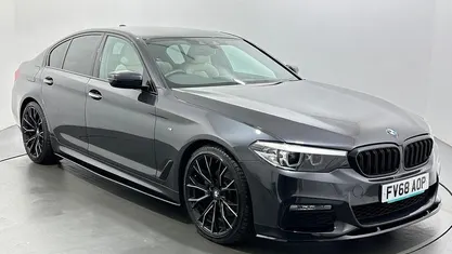 Grey Used 2018 BMW 520 M Sport Sedan | £17,352 (Fair price)