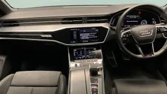 Black Used 2021 Audi A6 S-Line Sedan | £25,653 (Fair price)