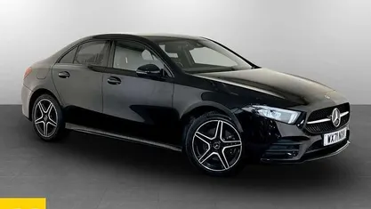 Black Used 2021 Mercedes A250 AMG line Sedan | £14,295 (Good price)
