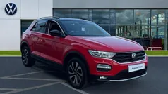 Flash red black Used 2021 VW T-Roc Active SUV | £17,192 (Good price)