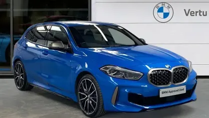 Used BMW M135 Shadowline 306 HP (225 kW) 2024 Blue Hatchback