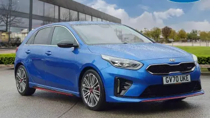 Used Kia Ceed GT GT 204 HP (150 kW) 2021 Blue Hatchback