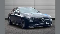 Black Used 2024 Mercedes C200 AMG line Sedan | £30,990 (Fair price)